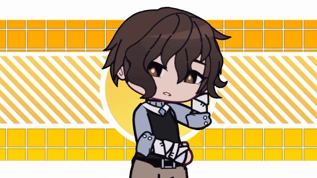 ❥ Happy Face 彡 - Dazai Osamu - Gacha Meme - [BSD×HC] смотреть онлайн