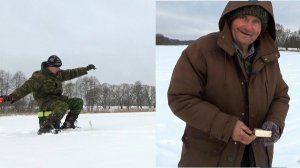 Рыбалка 18 февраля на старом добром озере на безмотылки