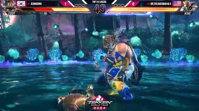 전띵의 콤보브레이커 3일차~8강 경기영상 (Jeondding combo breaker tekken8 day3~TOP8) смотреть онлайн