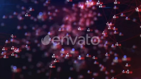 4K Digital Plexus Backgrounds | Motion Graphics - Videohive template