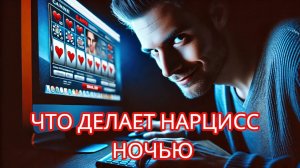 ЧТО ДЕЛАЕТ НАРЦИСС НОЧЬЮ В ТЕМНОТЕ? ПОЧЕМУ ОН НЕ СПИТ?