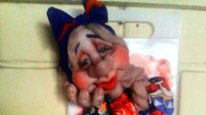 Глашка- вешалка 2 (чулочная техника)