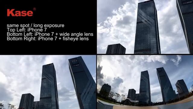 Kase Cell Phone Camera Lens Wide Angle / Fisheye / Telephoto / Macro
