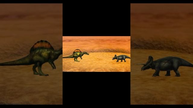 Dino war ep 5 spinosaurus vs triceratops смотреть онлайн