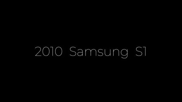 Эволюция заставок Samsung (2003-2024)