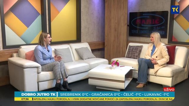 DOBRO JUTRO TK| Amra Saračević, predsjednica Udruženja “PIPOL” смотреть онлайн
