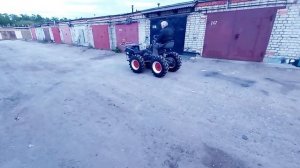 TZ-4K-14 Reversible покатушки после ревизии трансмиссии мини трактора #traktor #tz4k14 #tz-4k-14