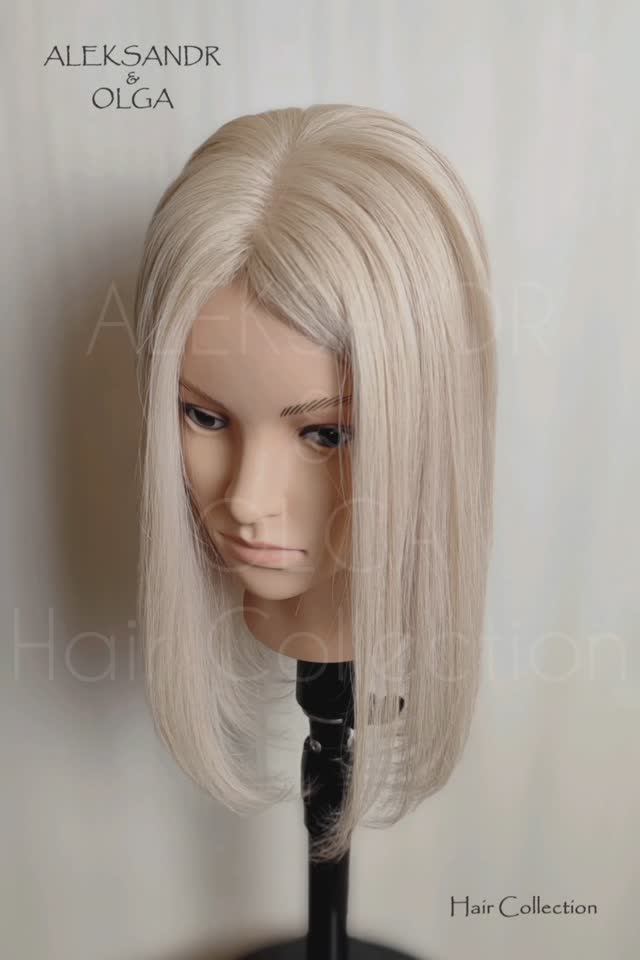 Теменная НАКЛАДКА - на шёлке (с имитацией кожи головы) #натуральнаянакладка #теменнаянакладка смотреть онлайн