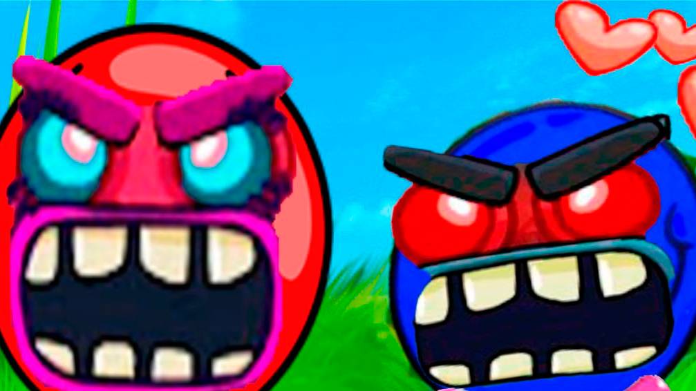 КРАСНЫЙ ШАР - Мультик про Красного и Синего шарика - Мультфильм для детей смотреть онлайн