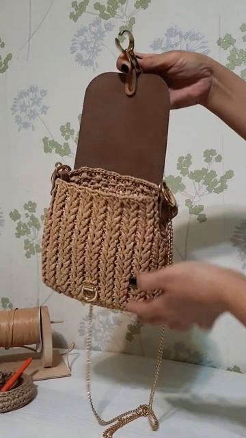 Сумочка из рафии смотреть онлайн