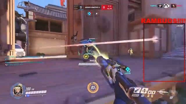Partita Competitiva - OverWatch - Mercy mon amour!!!!!! VITTORIA!!!! смотреть онлайн
