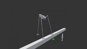 робот треножник из него фильма а он как strader Ну такой треножник из Half life 2 и garry's mod