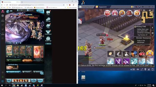 GBF [Light Team] Feb 2019 Unite and Fight - NM 100 Tsukuyomi Solo смотреть онлайн
