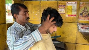 ASMRstreets ： Интенсивный массаж кожи головы от индийского уличного парикмахера.