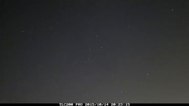 Time-lapse of constellations of Cassiopeia, Andromeda and Cepheus from Irlam смотреть онлайн
