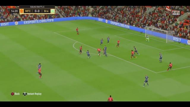 FIFA19 UltimateTeam Single Player Mode Squad Battle Match H Manchester FC vs Brent Albion 25/11/202 смотреть онлайн