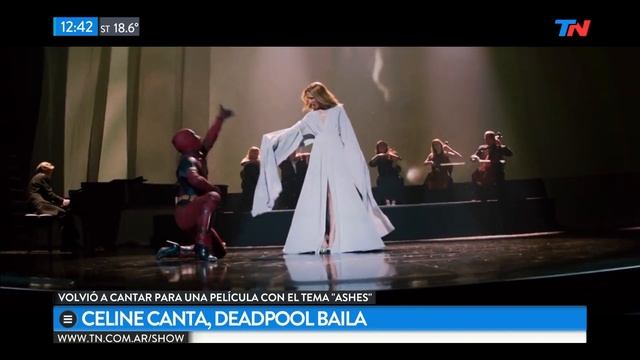 ¡Deadpool baila y Celine Dion canta! смотреть онлайн