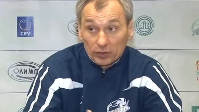 04.03.12. Евгений Николаев (ВК "Химик"). Пресс-конференция смотреть онлайн