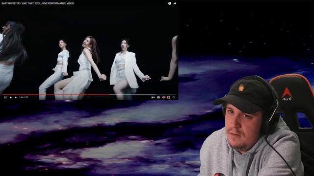 Espy Reacts To BABYMONSTER | Like That Performance смотреть онлайн