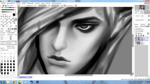 Elf - Speedpaint (Paint Tool SAI) смотреть онлайн
