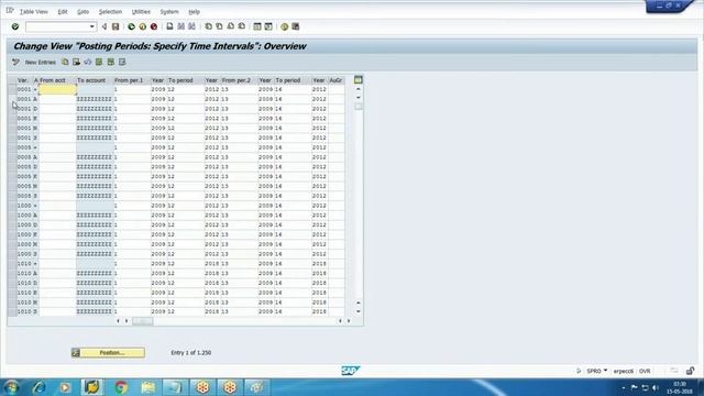 Posting Period Variant in SAP FI | SAP FI Posting Period | SAP Free Tutorials смотреть онлайн