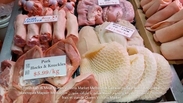 Fresh Fish-Meat #market #melborne #meat #fish #sausage #chicken #salmon #prawns #melbournewalks смотреть онлайн