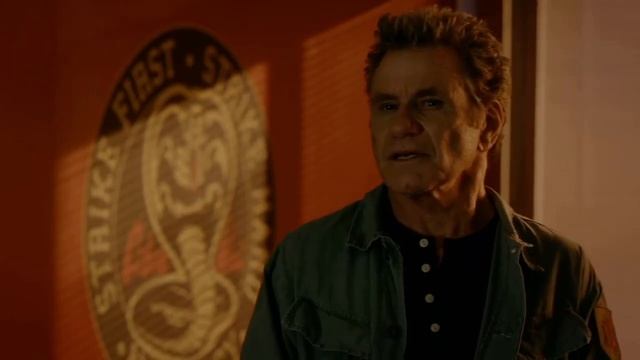 Johnny and Kreese Heartfelt Scene | Cobra Kai 2x01 смотреть онлайн