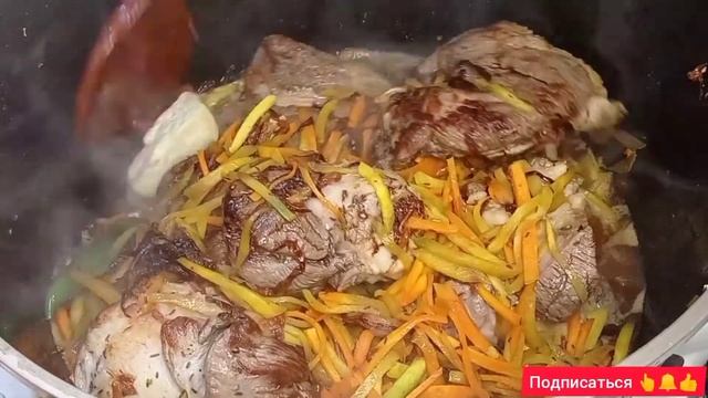 ACHCHIQ OSH TAYYORLASH. АЧЧИК ОШ Чойхона Услубида/ ACHCHIQ OSH - Жгучий Чайханский Плов
