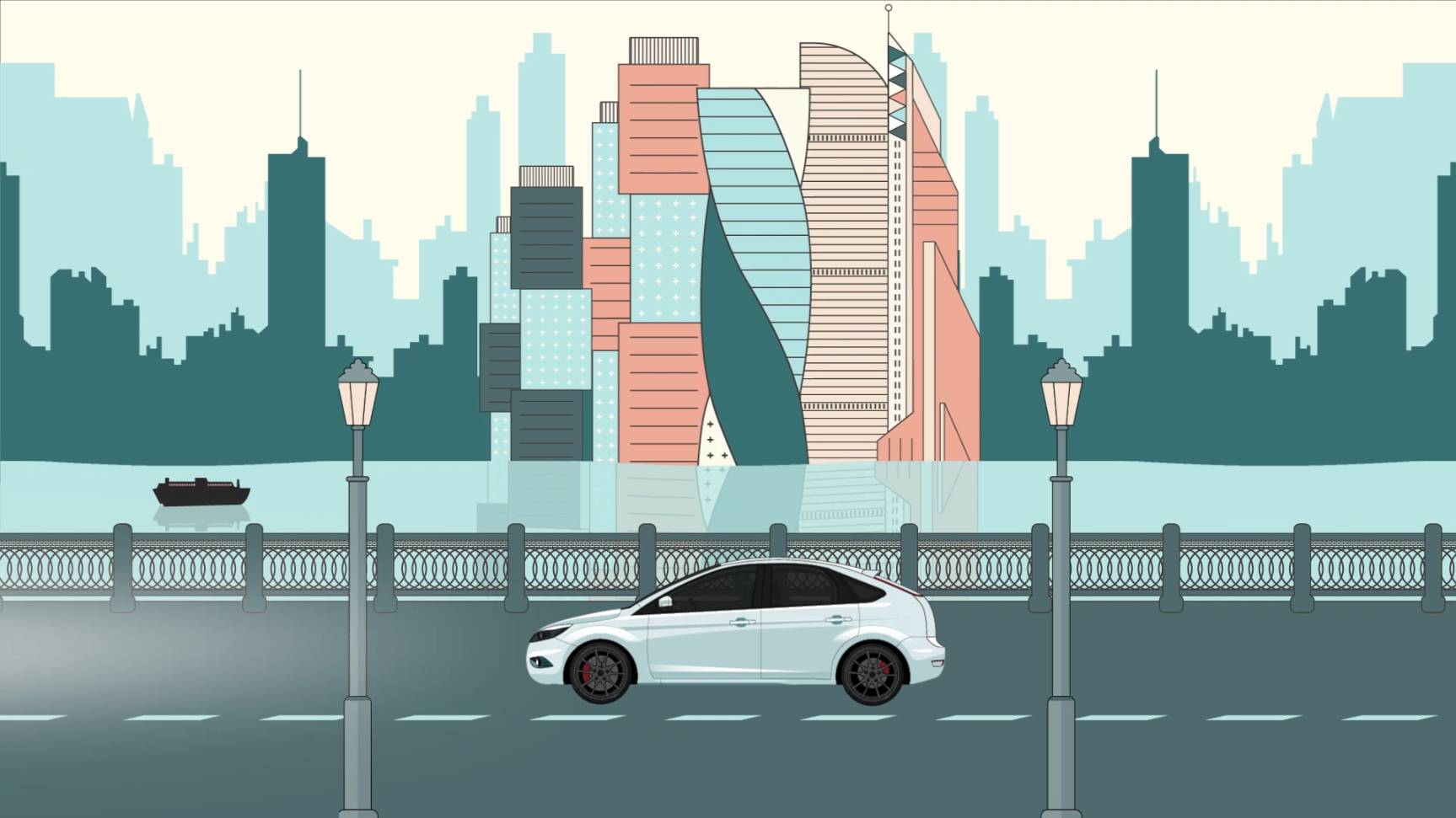 ITMO/MOTION. Adobe After Effects. City смотреть онлайн