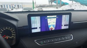 Смотрю телевизор на ГУ Haval Jolion,через адаптер Carplay Box.