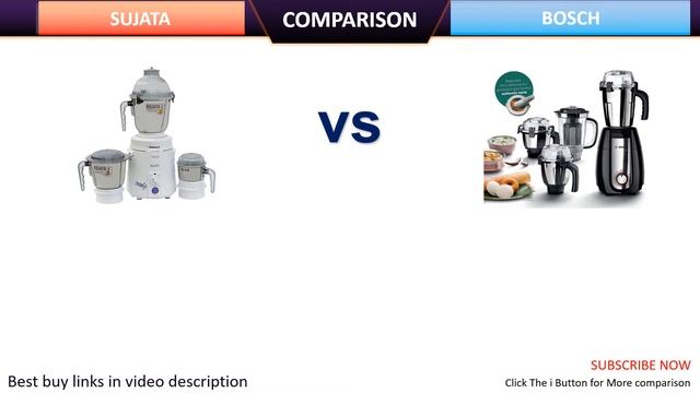 ✅ Sujata Dynamix DX 900-Watt Mixer Grinder Vs Bosch Pro 1000W Mixer Grinder MGM8842MIN смотреть онлайн
