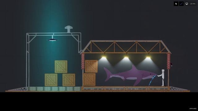 Watering the Shark with People Playground! смотреть онлайн