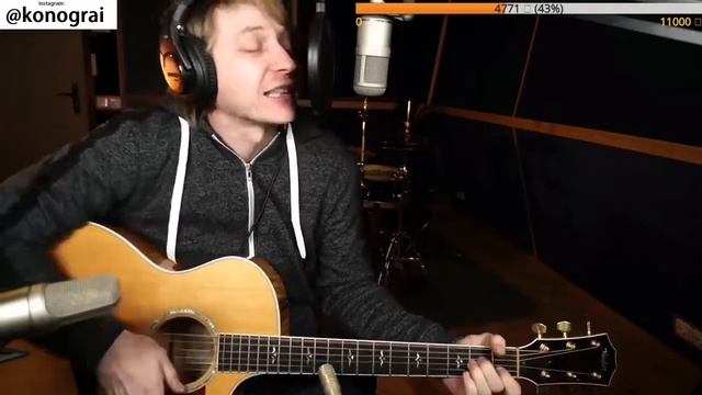 Ночь - Завтра начнётся весна. На гитаре. смотреть онлайн