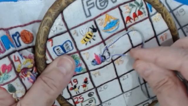 Bordado Livre Sissi Antunes | Live de Terça | Calendário - Aula 13 | 07/02/2023 смотреть онлайн