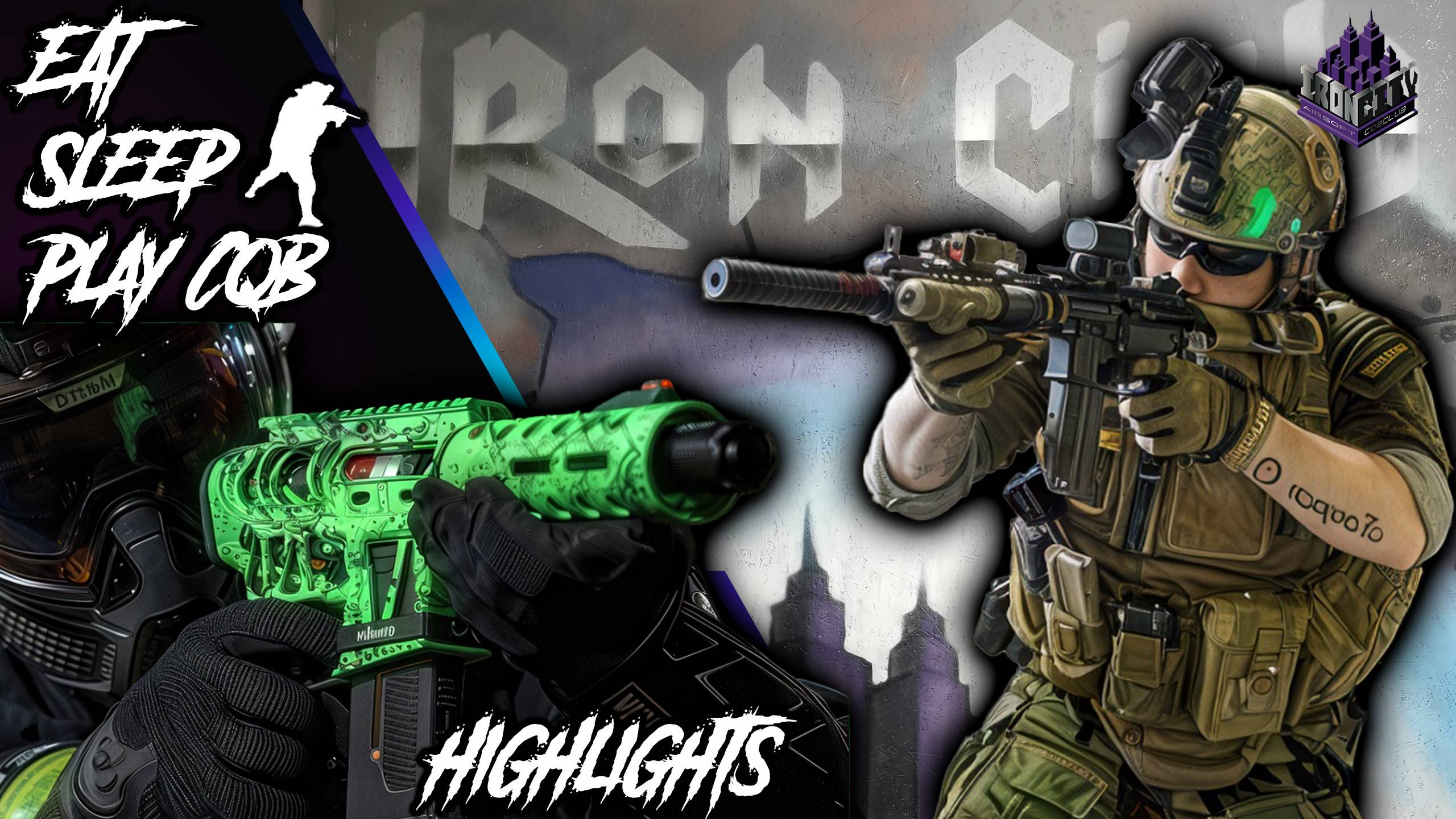 IRON CITY: Хардкорный CQB-экшн и тактические перестрелки #airsoft #cqb 08.02.2025