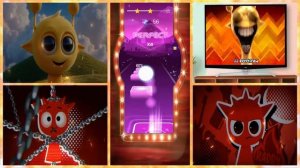 анимированное вступление спрунки, РЕЖИМ ужасов🆚 🎶Плитки