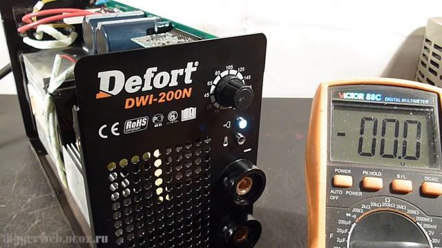 Ремонт сварочного инвертора DEFORT DWI-200N