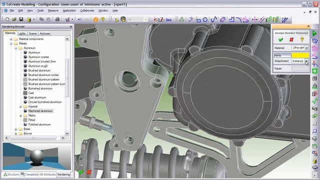 3D CAD: Creo Elements/Direct Modeling Rendering смотреть онлайн