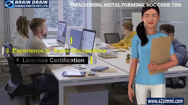 Machining Supervisors - Profile Description for Canada Work permit, LMIA & PR | NOC CODE 7201 смотреть онлайн
