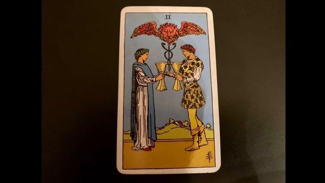 TWO OF CUPS TAROT (Upright Meaning) смотреть онлайн