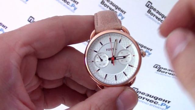 Часы Fossil ES4007 - видео обзор от PresidentWatches.Ru смотреть онлайн
