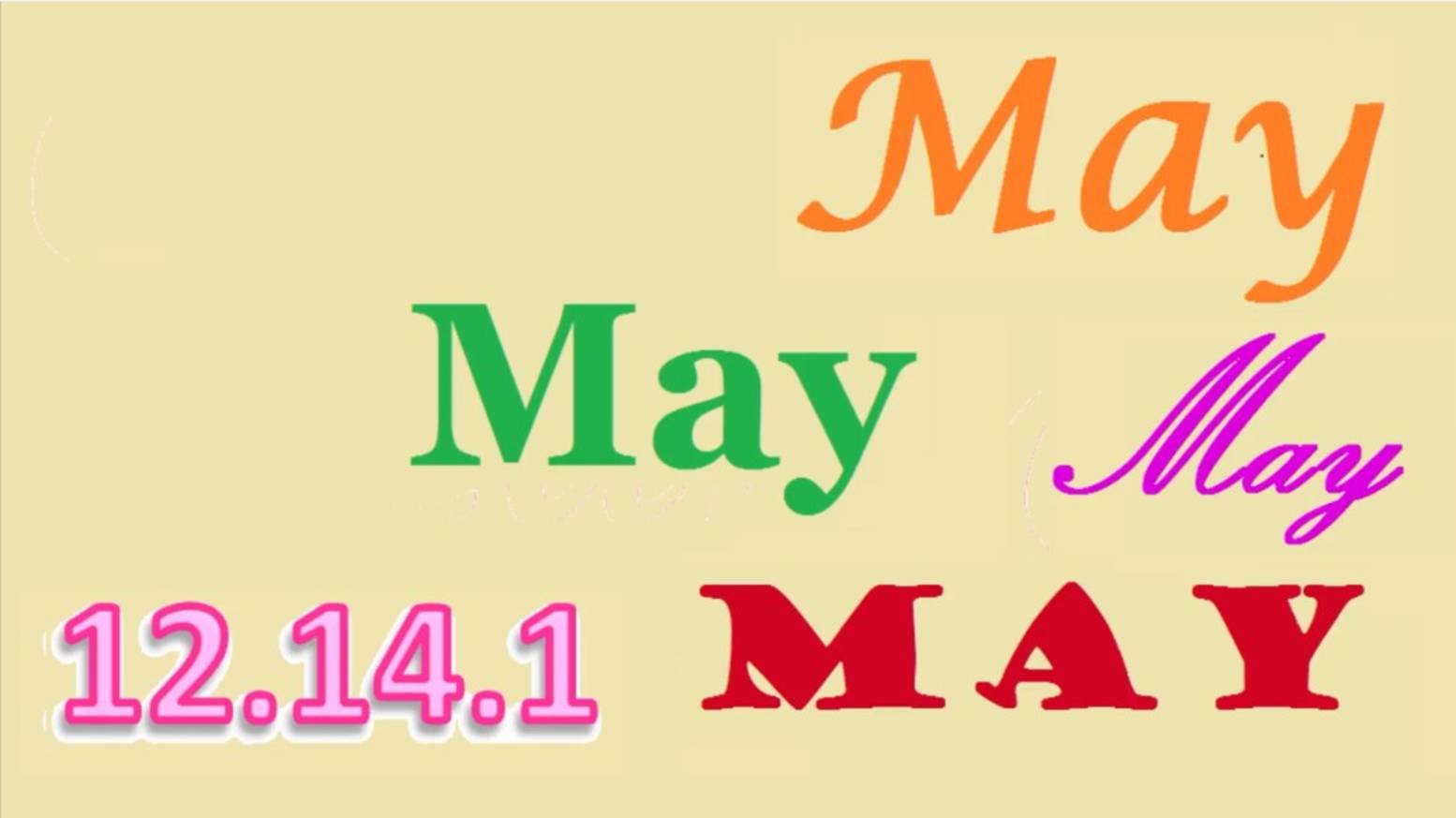 Английский язык ТРЕНАЖЕР 12.14.1 РАЗГОВОР О ЕДЕ. Глагол May. Общий вопрос. Расширение