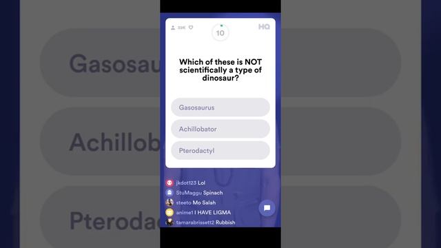 DINOSAUR TRIVIA 🦖 - HQ TRIVIA! смотреть онлайн