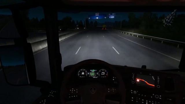 ETS2 | Truck Batteries | Brest (Fr) To Calais (Fr) | Scania S730 V8 | Timelapse 21:9 смотреть онлайн