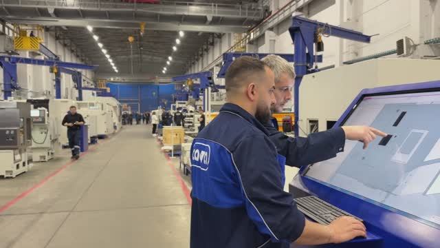 Российский станкостроительный завод "Саста" - рабочие моменты, февраль 2025 смотреть онлайн