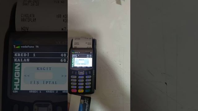 Hugin verifone vx675 yazar kasa nakit+kart ön ödemeli satış смотреть онлайн