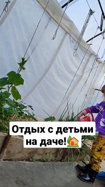 Жизнь С ДЕТЬМИ на даче!🏡❤️ #shorts #наприроде #отдых #дачнаяжизнь #моясемья #сночевкой #дача #огоро смотреть онлайн