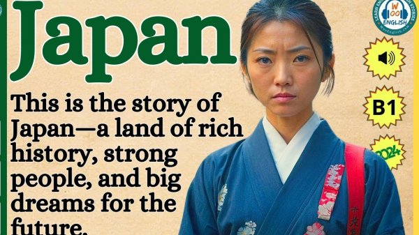Japan. Learn English through the story. B1