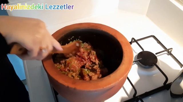#Kurufasulye GÜVEÇTE LEZZETLİ ETLİ KURU FASÜLYE TARİFİ смотреть онлайн