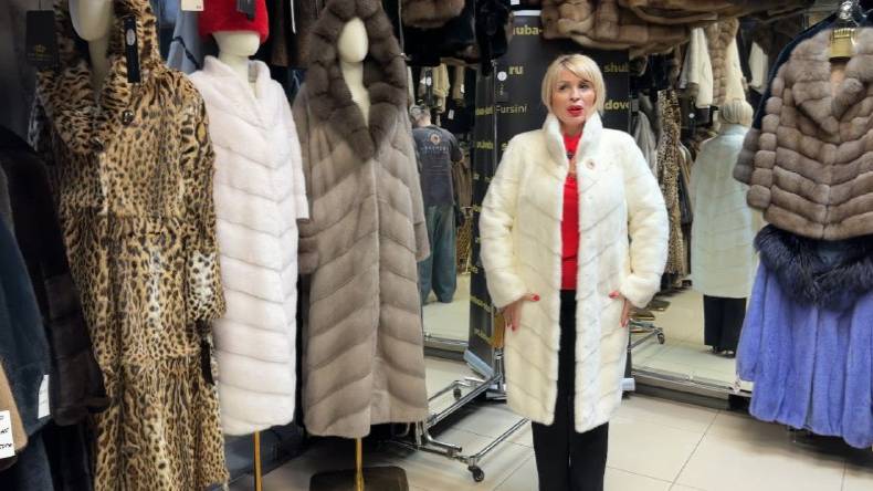 Стильные шубы из норки и каракуля смотреть онлайн